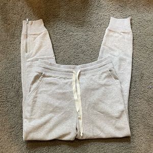 Aerie Jogger Pants with zippers. Size small